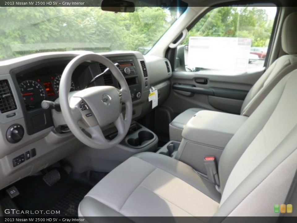 Gray Interior Photo for the 2013 Nissan NV 2500 HD SV #83267409