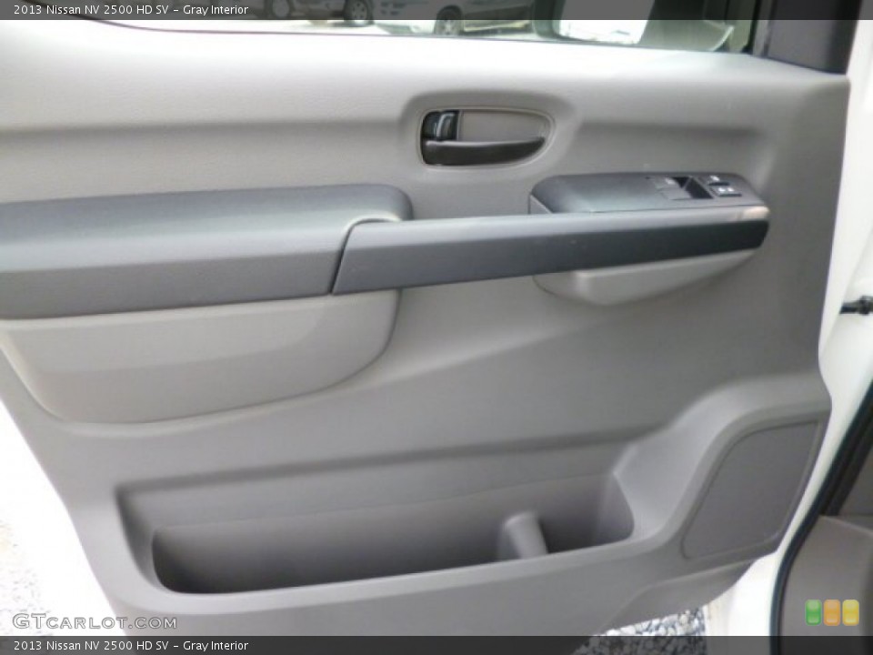 Gray Interior Door Panel for the 2013 Nissan NV 2500 HD SV #83267430