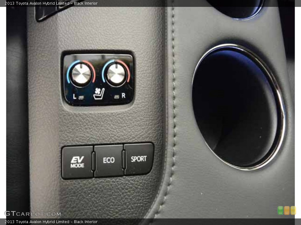 Black Interior Controls for the 2013 Toyota Avalon Hybrid Limited #83268156