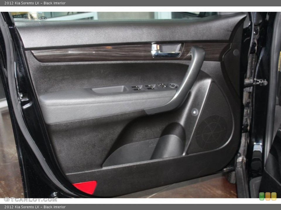 Black Interior Door Panel for the 2012 Kia Sorento LX #83269209