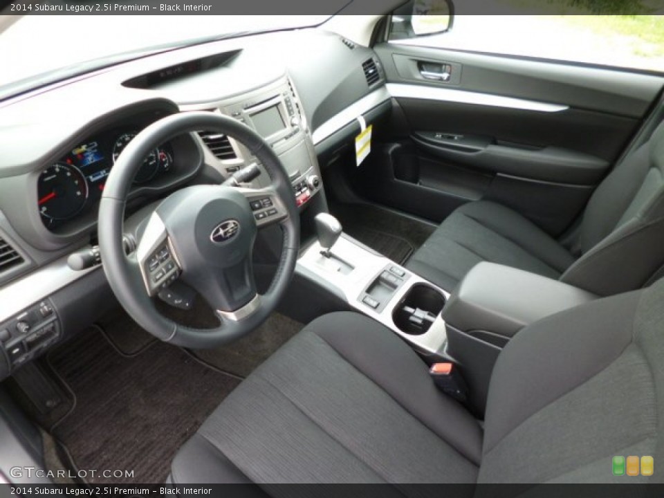 Black Interior Photo for the 2014 Subaru Legacy 2.5i Premium #83270116