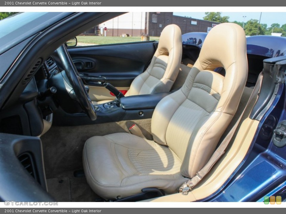 Light Oak Interior Front Seat for the 2001 Chevrolet Corvette Convertible #83271474