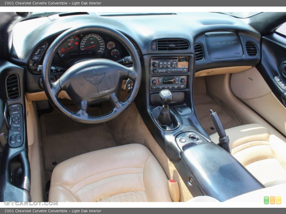 Light Oak 2001 Chevrolet Corvette Interiors