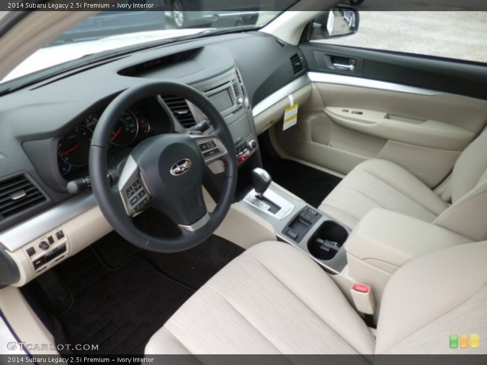 Ivory Interior Photo for the 2014 Subaru Legacy 2.5i Premium #83272306