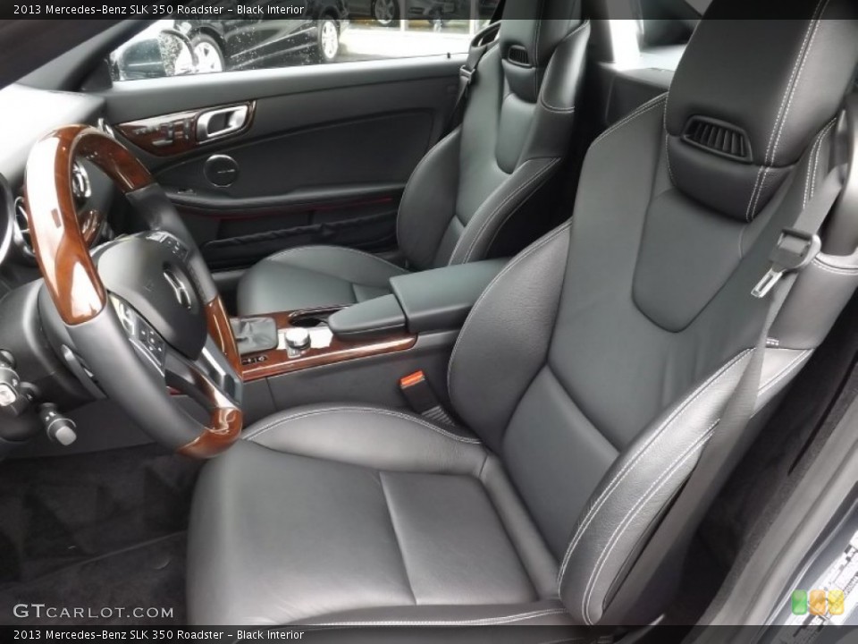 Black 2013 Mercedes-Benz SLK Interiors
