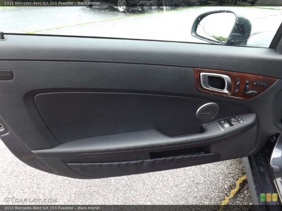 Black Interior Door Panel for the 2013 Mercedes-Benz SLK 350 Roadster #83272625