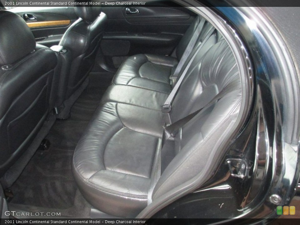 Deep Charcoal Interior Rear Seat for the 2001 Lincoln Continental  #83273514