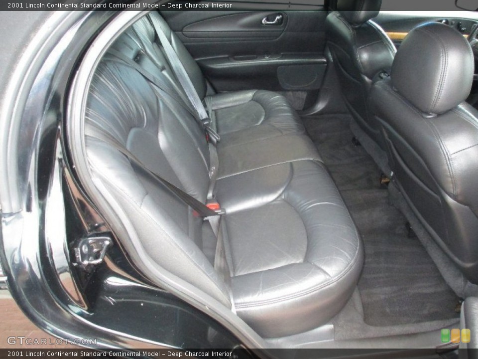 Deep Charcoal Interior Rear Seat for the 2001 Lincoln Continental  #83273563