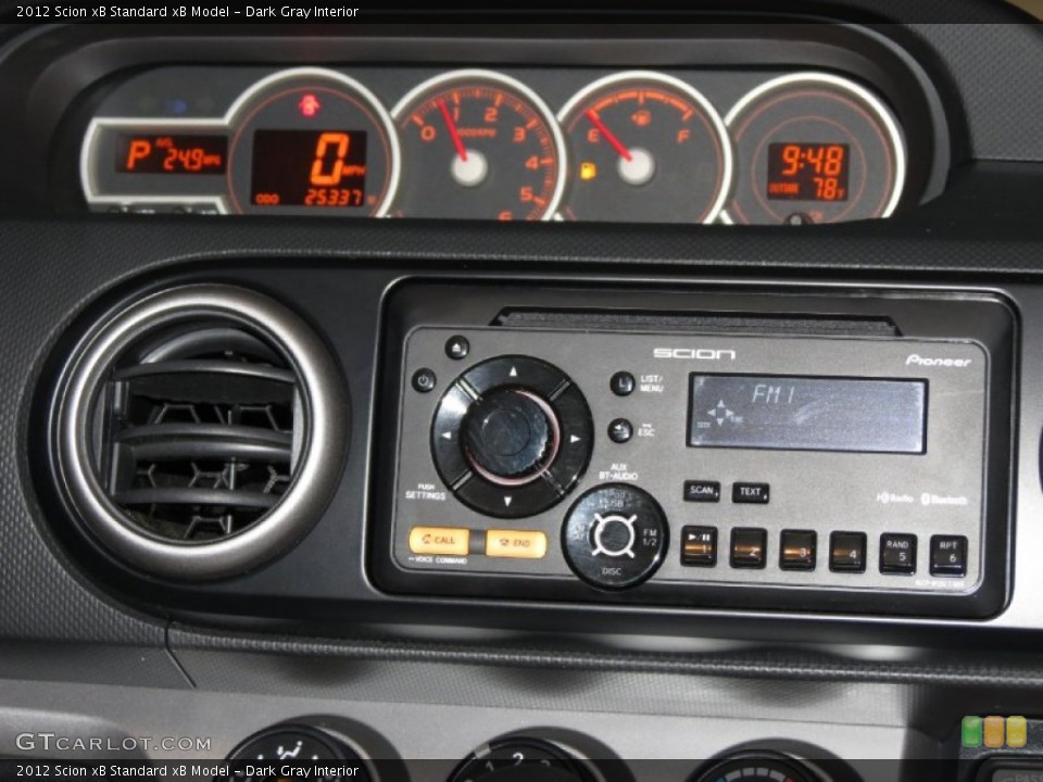 Dark Gray Interior Audio System for the 2012 Scion xB  #83274936