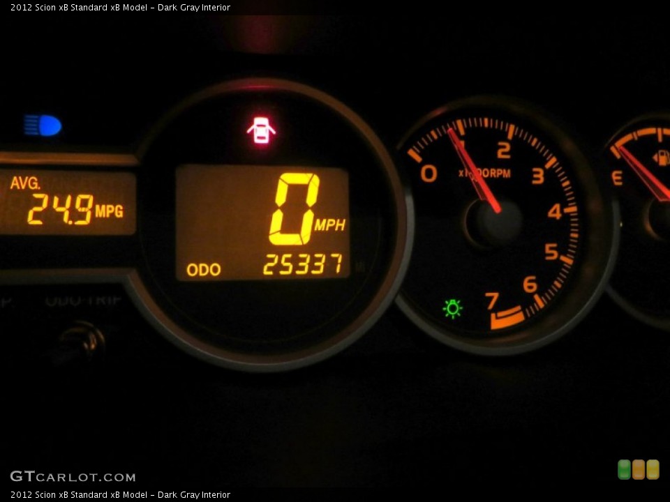 Dark Gray Interior Gauges for the 2012 Scion xB  #83274994