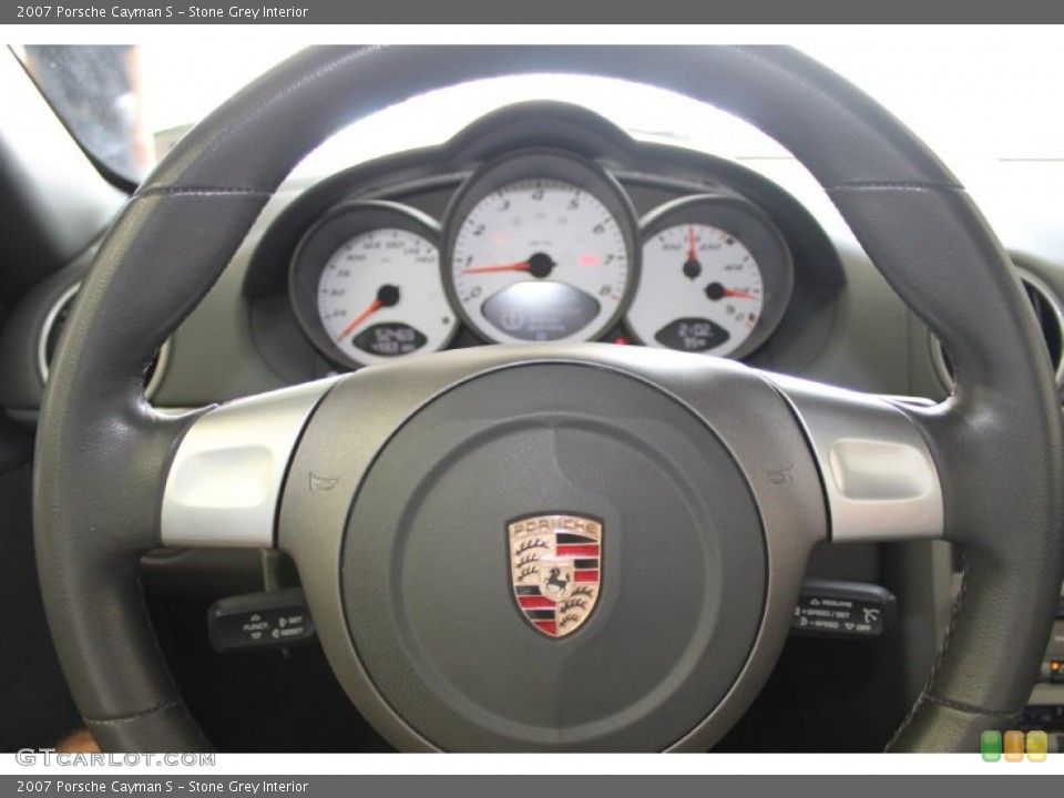 Stone Grey Interior Steering Wheel for the 2007 Porsche Cayman S #83275052