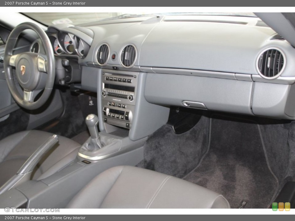 Stone Grey Interior Dashboard for the 2007 Porsche Cayman S #83275244