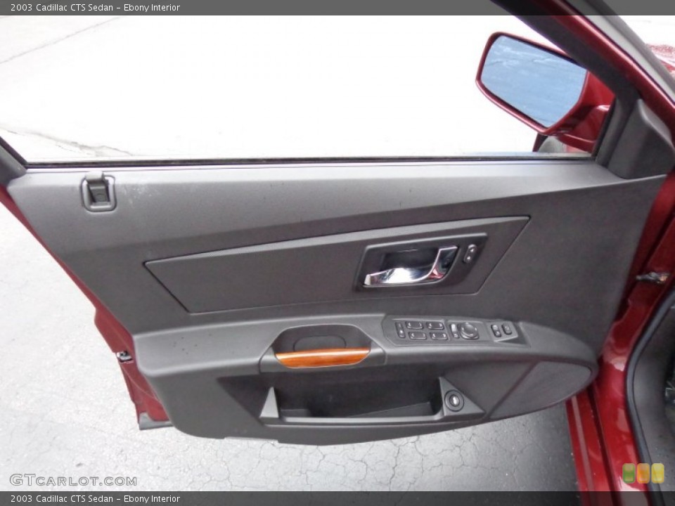 Ebony Interior Door Panel for the 2003 Cadillac CTS Sedan #83275529