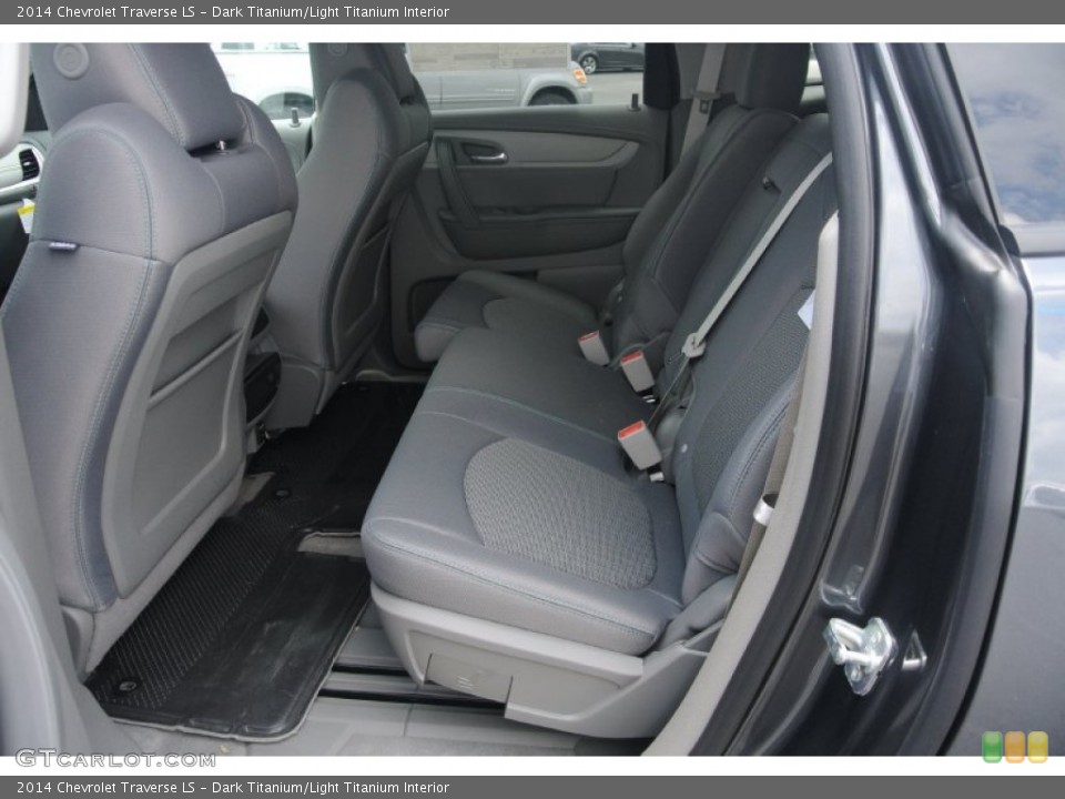 Dark Titanium/Light Titanium Interior Rear Seat for the 2014 Chevrolet Traverse LS #83275735