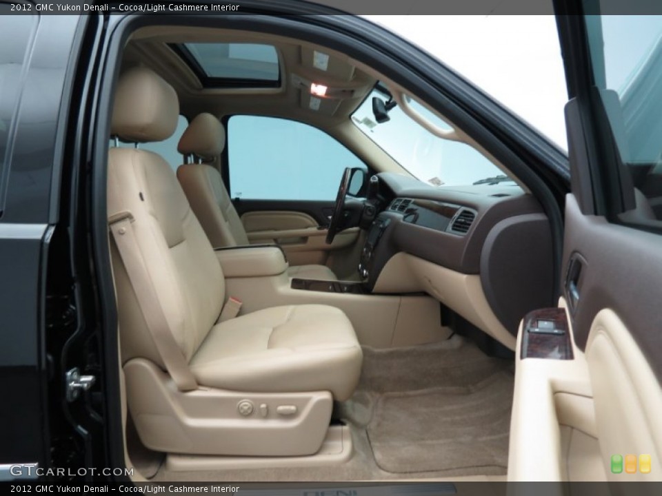 Cocoa/Light Cashmere Interior Front Seat for the 2012 GMC Yukon Denali #83275886