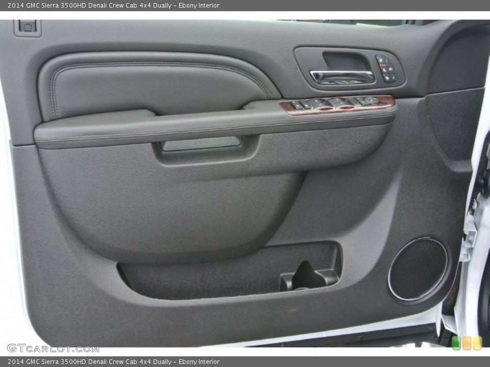 Ebony Interior Door Panel for the 2014 GMC Sierra 3500HD Denali Crew Cab 4x4 Dually #83276562
