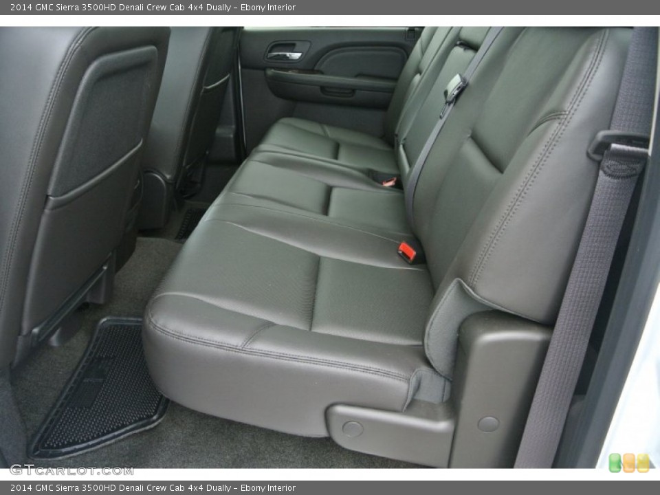 Ebony Interior Rear Seat for the 2014 GMC Sierra 3500HD Denali Crew Cab 4x4 Dually #83276732