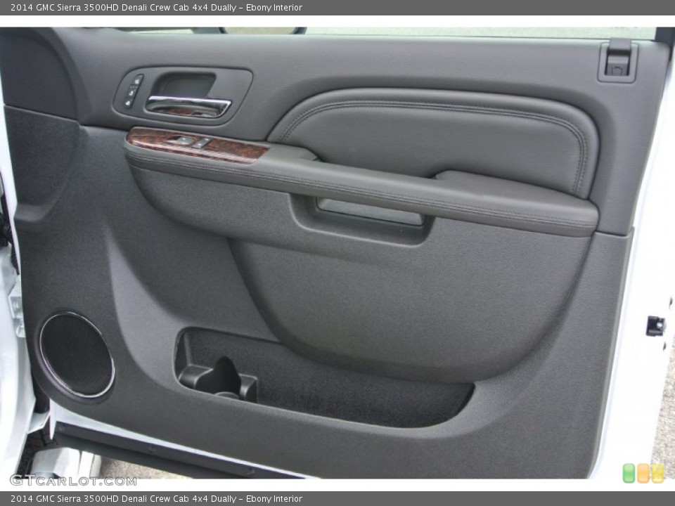 Ebony Interior Door Panel for the 2014 GMC Sierra 3500HD Denali Crew Cab 4x4 Dually #83276802