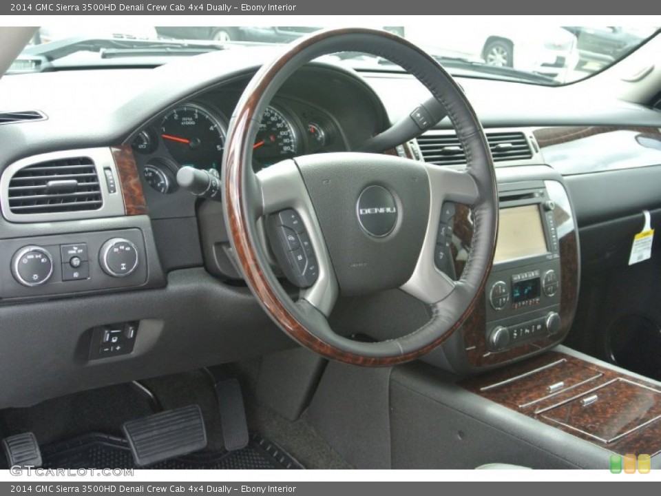 Ebony Interior Dashboard for the 2014 GMC Sierra 3500HD Denali Crew Cab 4x4 Dually #83276880