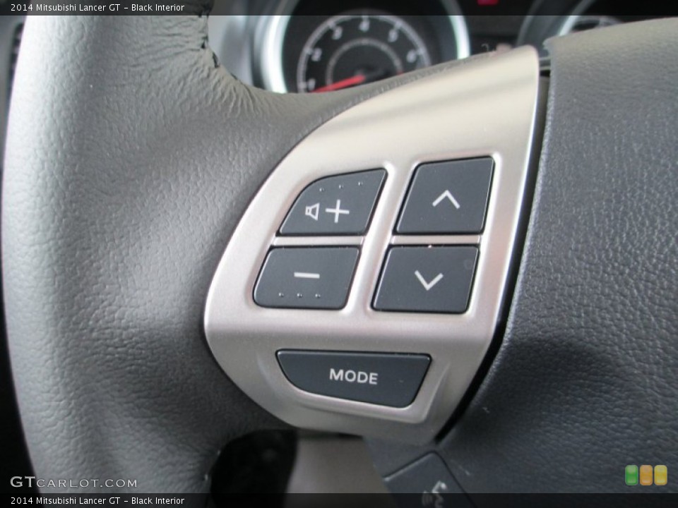 Black Interior Controls for the 2014 Mitsubishi Lancer GT #83279167