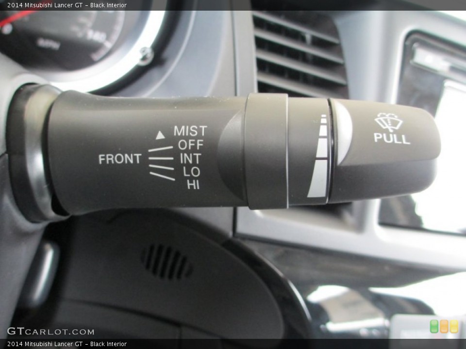 Black Interior Controls for the 2014 Mitsubishi Lancer GT #83279273