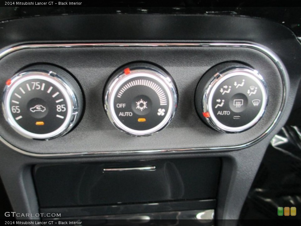 Black Interior Controls for the 2014 Mitsubishi Lancer GT #83279346