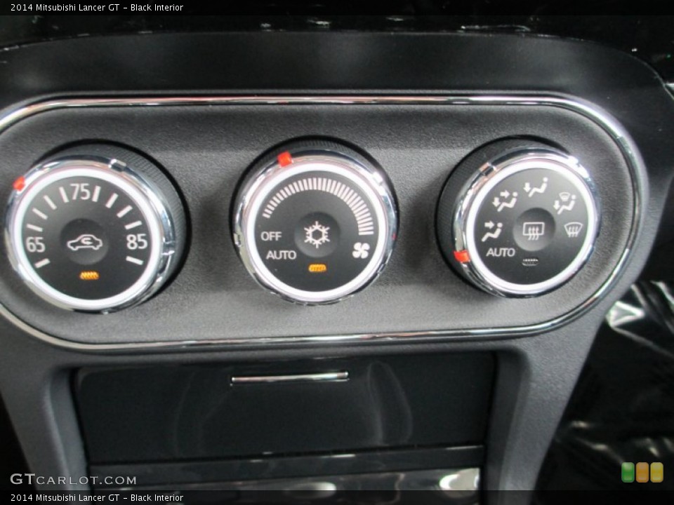 Black Interior Controls for the 2014 Mitsubishi Lancer GT #83279346