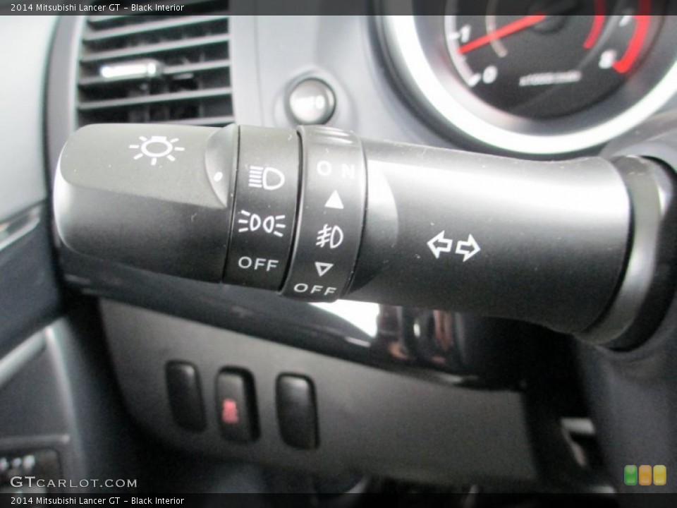 Black Interior Controls for the 2014 Mitsubishi Lancer GT #83279844