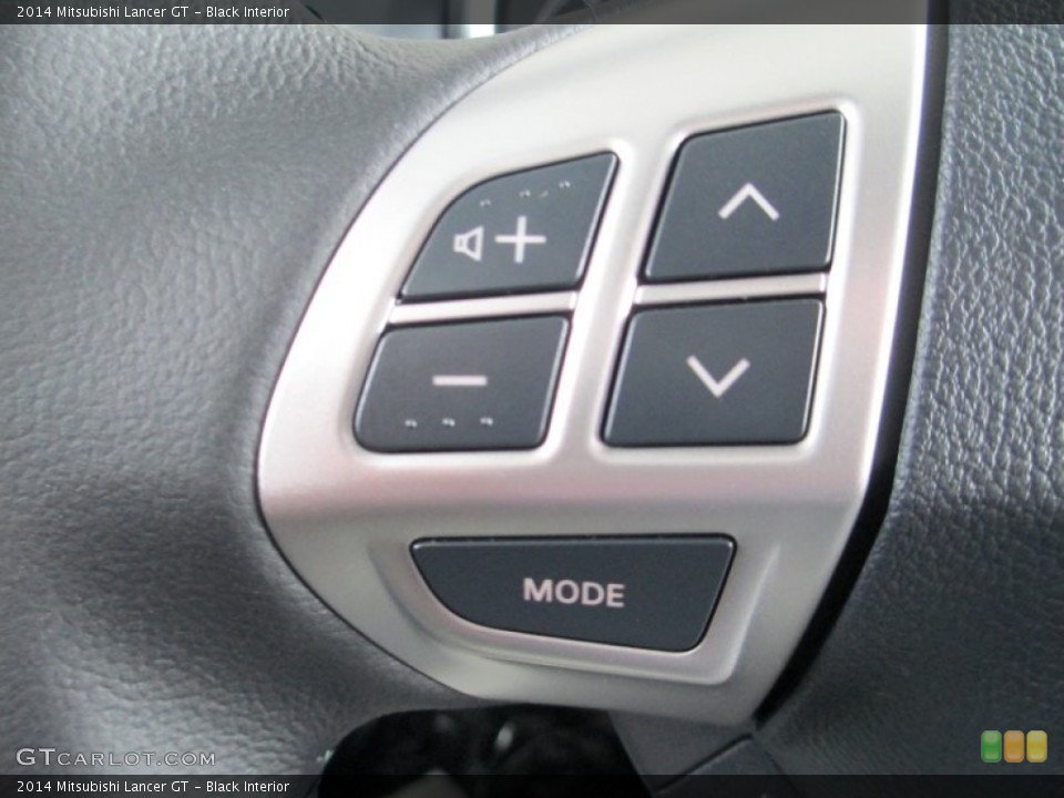 Black Interior Controls for the 2014 Mitsubishi Lancer GT #83279880