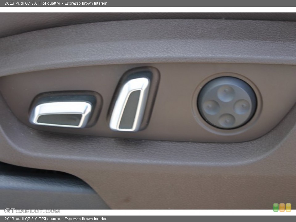 Espresso Brown Interior Controls for the 2013 Audi Q7 3.0 TFSI quattro #83279896