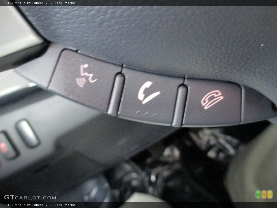 Black Interior Controls for the 2014 Mitsubishi Lancer GT #83279925