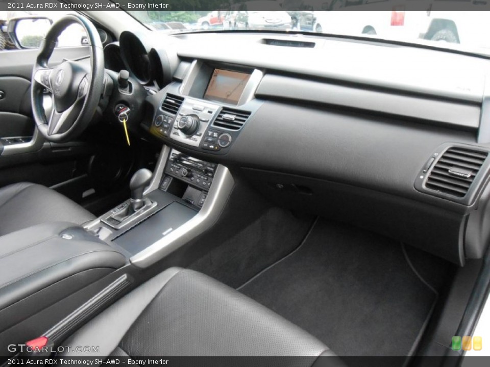 Ebony Interior Dashboard for the 2011 Acura RDX Technology SH-AWD #83282061