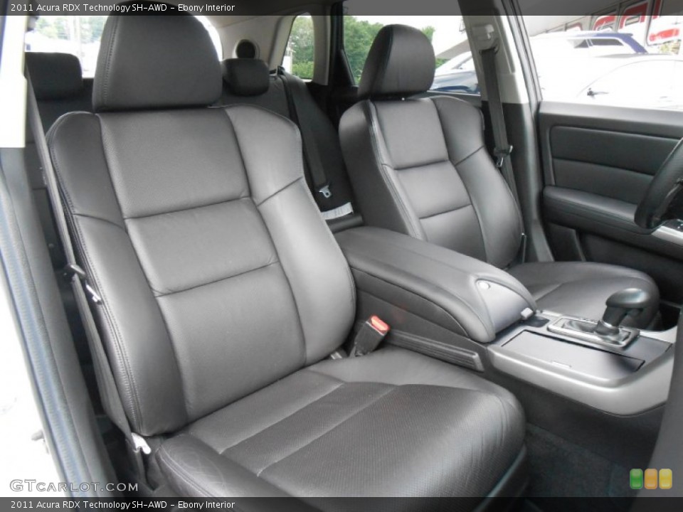 Ebony Interior Front Seat for the 2011 Acura RDX Technology SH-AWD #83282108