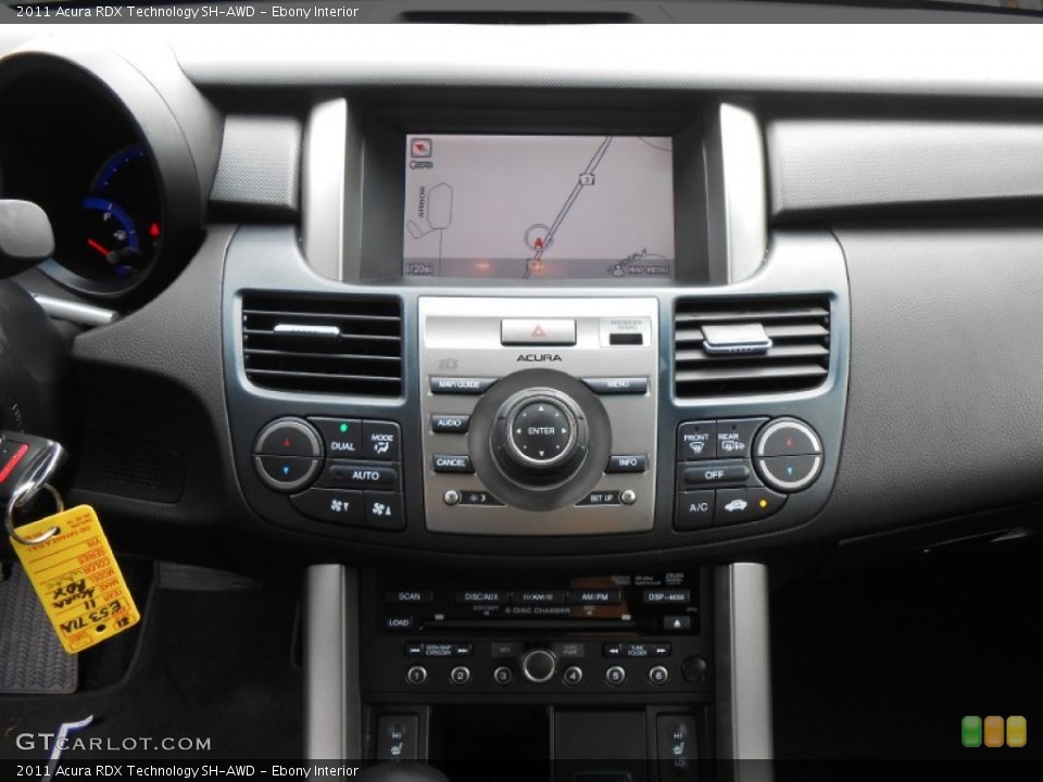 Ebony Interior Controls for the 2011 Acura RDX Technology SH-AWD #83282308