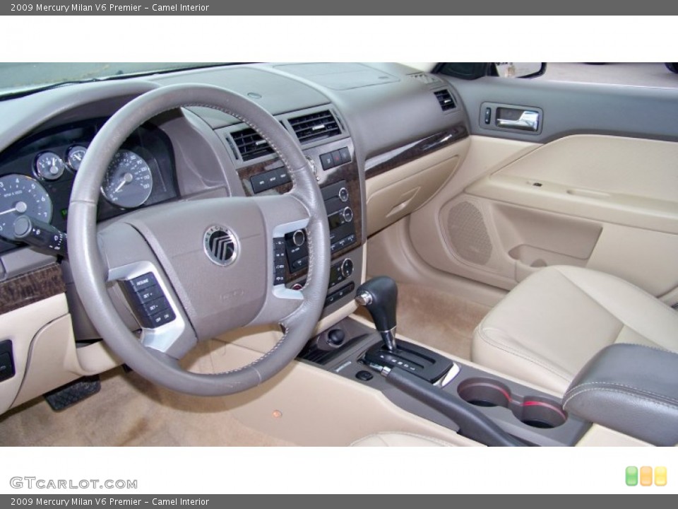 Camel Interior Prime Interior for the 2009 Mercury Milan V6 Premier #83282844