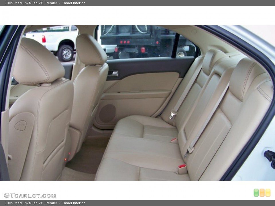 Camel Interior Rear Seat for the 2009 Mercury Milan V6 Premier #83282889