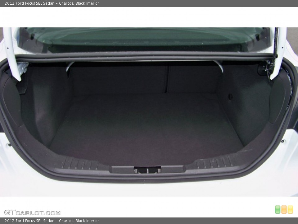 Charcoal Black Interior Trunk for the 2012 Ford Focus SEL Sedan #83283316