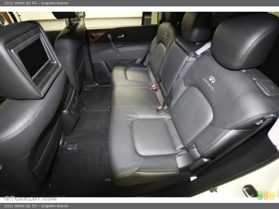 Graphite Interior Rear Seat for the 2012 Infiniti QX 56 #83286492