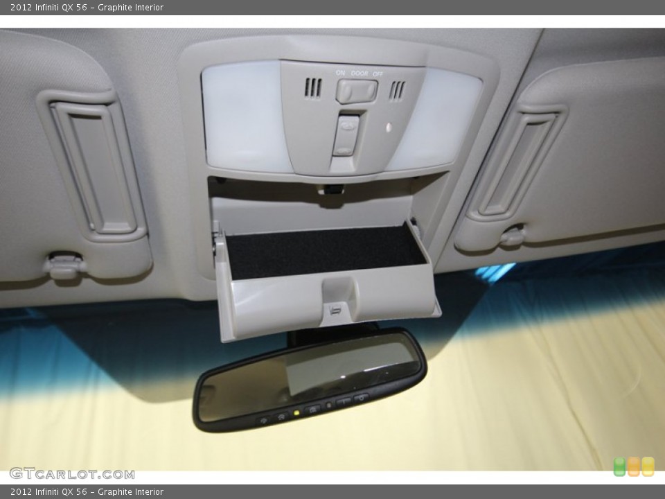 Graphite Interior Controls for the 2012 Infiniti QX 56 #83286665