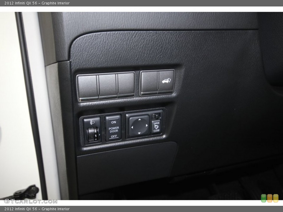 Graphite Interior Controls for the 2012 Infiniti QX 56 #83287002