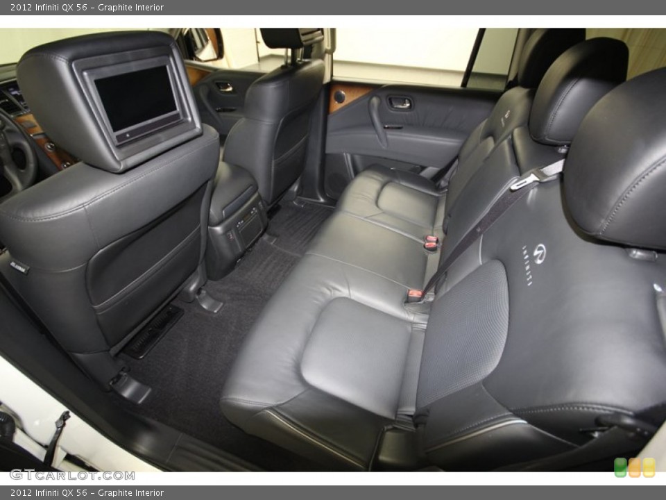 Graphite Interior Rear Seat for the 2012 Infiniti QX 56 #83287026