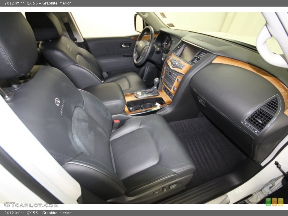 Graphite Interior Front Seat for the 2012 Infiniti QX 56 #83287296
