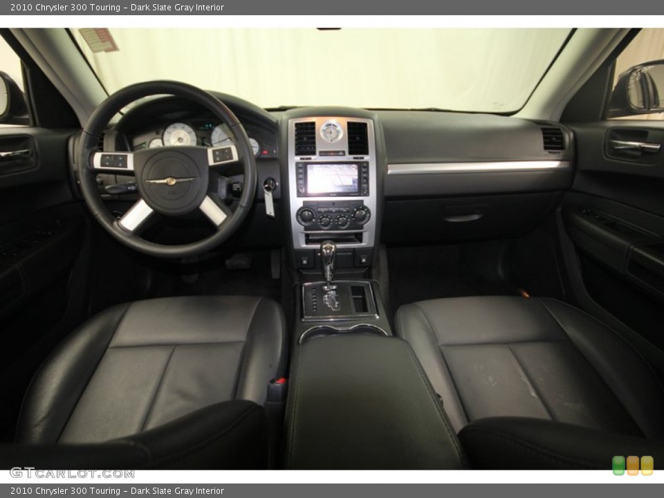 Dark Slate Gray Interior Dashboard for the 2010 Chrysler 300 Touring #83288444