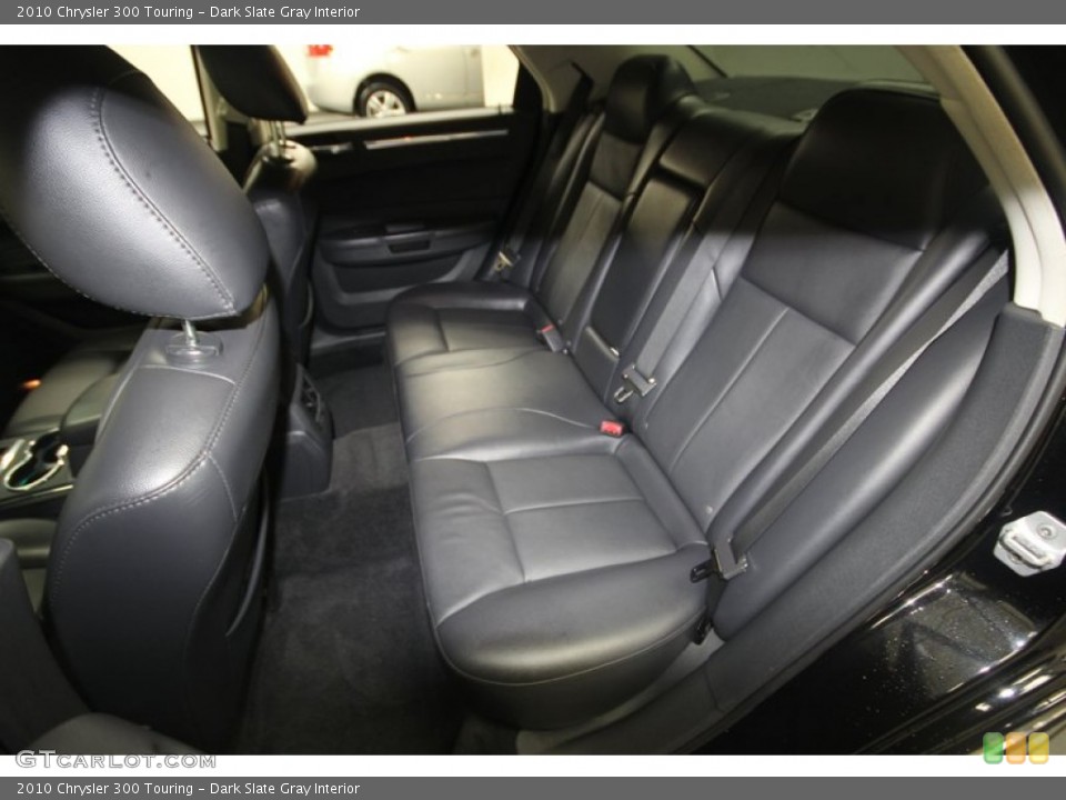 Dark Slate Gray Interior Rear Seat for the 2010 Chrysler 300 Touring #83288655