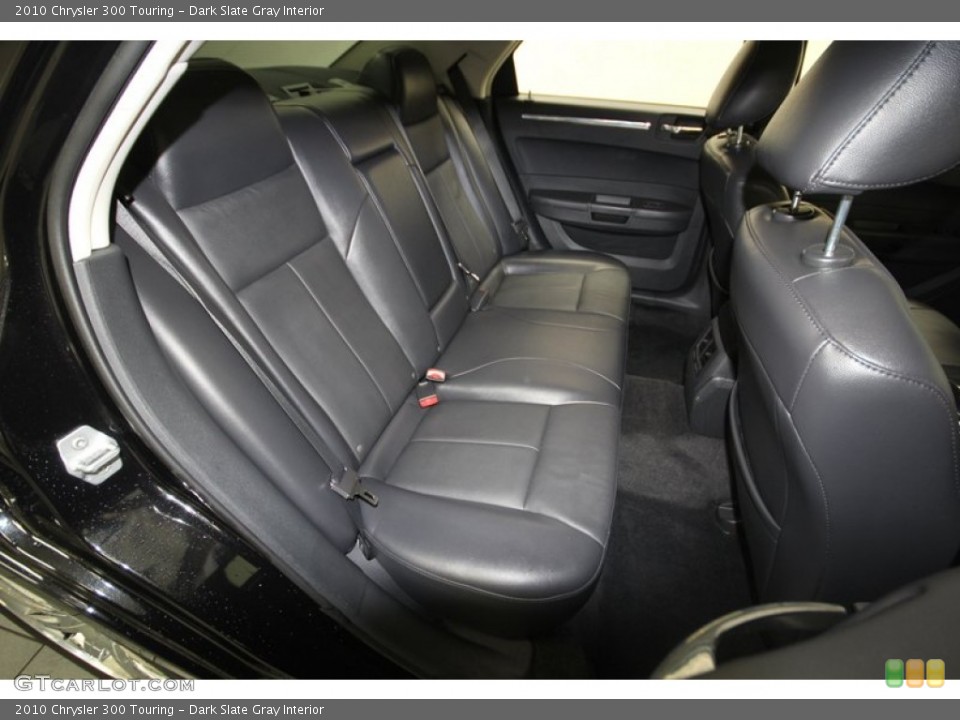 Dark Slate Gray Interior Rear Seat for the 2010 Chrysler 300 Touring #83289141
