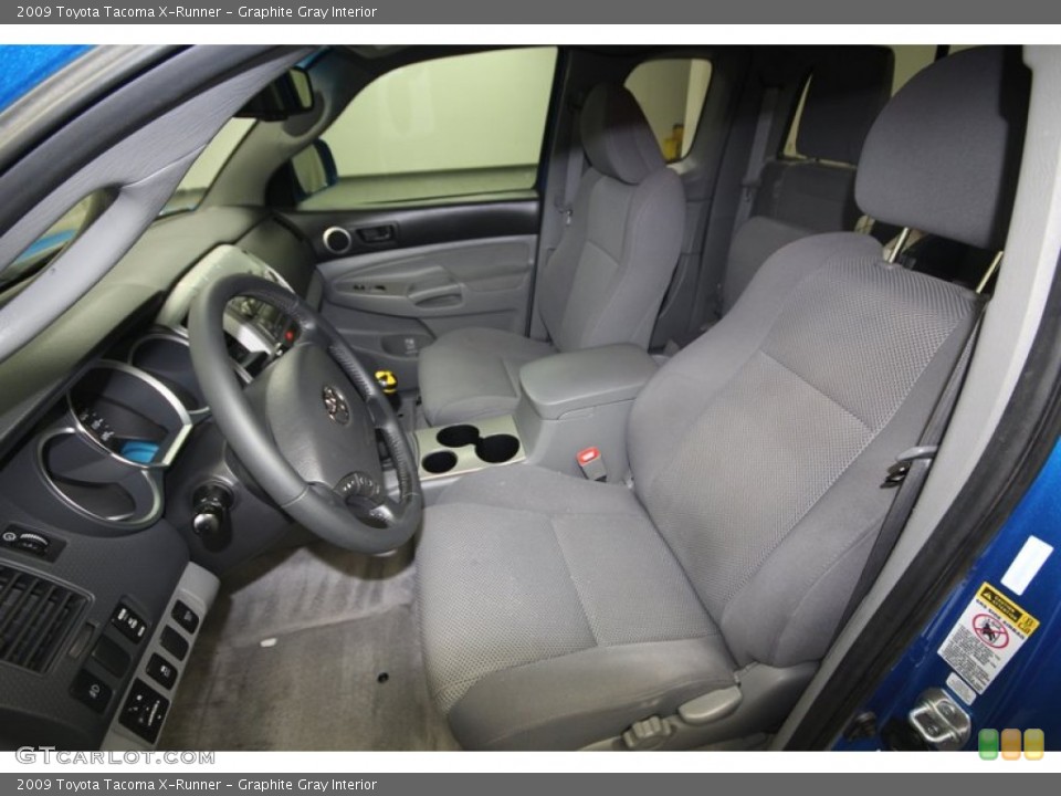 Graphite Gray Interior Photo for the 2009 Toyota Tacoma X-Runner #83290658