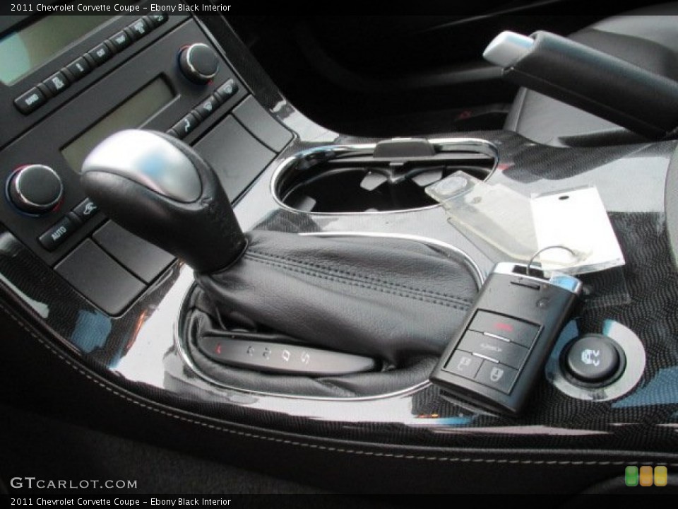 Ebony Black Interior Transmission for the 2011 Chevrolet Corvette Coupe #83290668