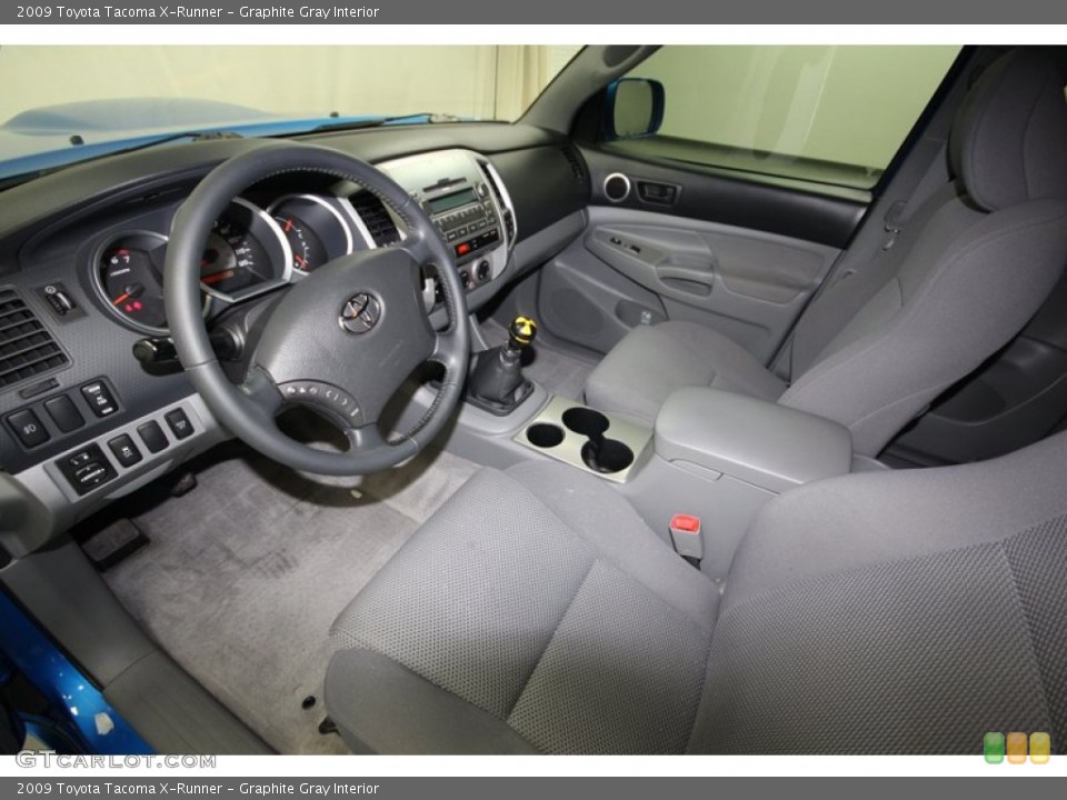 Graphite Gray Interior Prime Interior for the 2009 Toyota Tacoma X-Runner #83290685