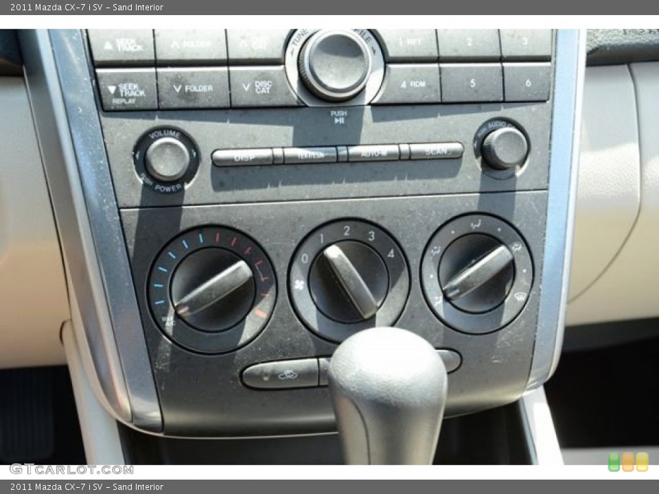 Sand Interior Controls for the 2011 Mazda CX-7 i SV #83296478