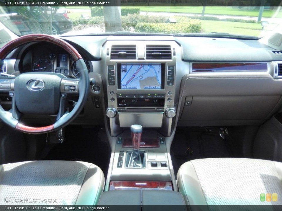 Ecru/Auburn Bubinga Interior Dashboard for the 2011 Lexus GX 460 Premium #83298258